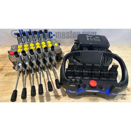 Truck Crane Fassi Hiab Palfinger New replacment kit Proportional valve and Radio Remote RC 400 - 4