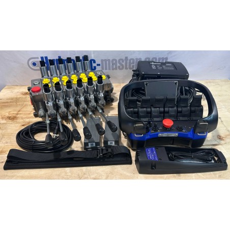 Truck Crane Fassi Hiab Palfinger New replacment kit Proportional valve and Radio Remote RC 400 - 1