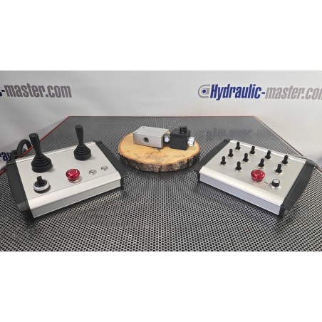 Control Boxes with Proportional Regulator for On/Off Hydraulic Valves