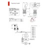 Joystick +proportional valve 90 l/min 2 sections for loader