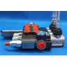Hydraulic valve for levers 3 section 40l/min 11GPM double acting with 1 swiming section