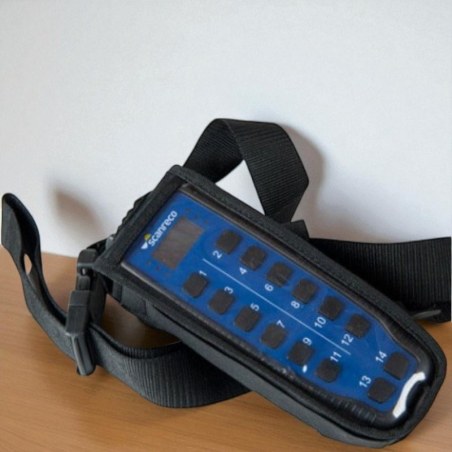 Scanreco Protective Case HCU Rocket Flex With Strap Black
