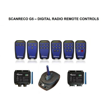 Scanreco G5 Pocket Remote Control Set (Transmitter + Receiver)