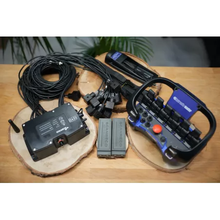 RC400 Remote Control | 6-Function Radio Controller for Nordhydraulic RSQ240 24V Cranes