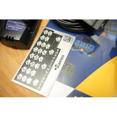 Scanreco RC 400 Remote 4-Function for Danfoss Valve with AMP Plug