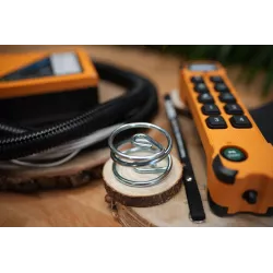 Juuko 1000 Radio Remote Panel – 10 Buttons, 12–24VDC, 100m Range