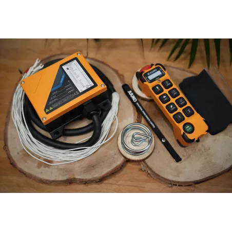 JUUKO HSK800 8-Button Radio Remote Panel 12V for Cranes