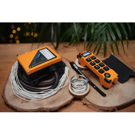 JUUKO HSK800 8-Button Radio Remote Panel 12V for Cranes