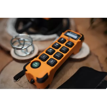 JUUKO HSK800 8-Button Radio Remote Panel 12V for Cranes