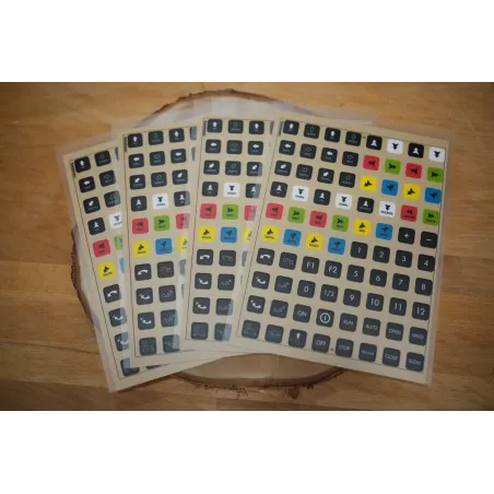 Stickers for Juuko Remote Radio with Buttons