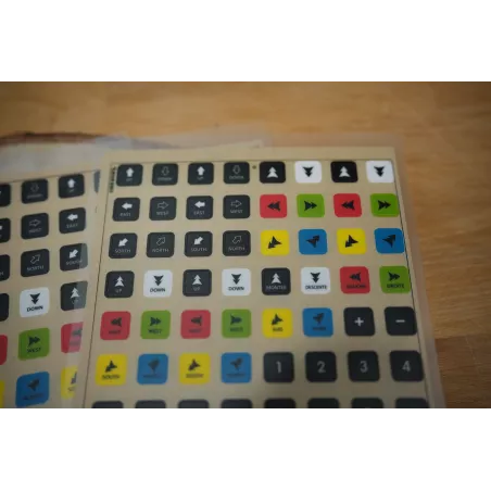 Stickers for Juuko Remote Radio with Buttons