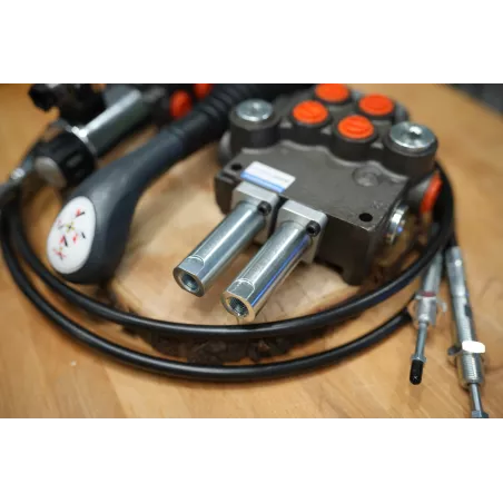 Hydraulic Valve Kit 3 Functions 80 L/Min 21 GPM with Joystick