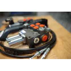 Hydraulic Valve Kit 3 Functions 80 L/Min 21 GPM with Joystick