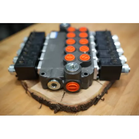 Badestnost 5-Spool Hydraulic Electric Valve – 12V, 13 GPM