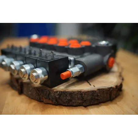 Badestnost 5-Spool Hydraulic Electric Valve – 12V, 13 GPM