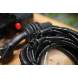 Electric Proportional Joystick + 2rd Function Walvoil DLM142/2 80 L/Min 21 GPM