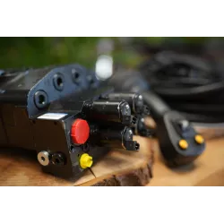 Electric Proportional Joystick + 2rd Function Walvoil DLM142/2 80 L/Min 21 GPM