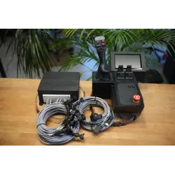 Fire Salamander Large control panel with joystick up to 12 functions for heavy machinery