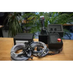 Fire Salamander Large control panel with joystick up to 12 functions for heavy machinery