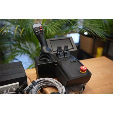Fire Salamander Large control panel with joystick up to 12 functions for heavy machinery