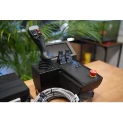 Fire Salamander Large control panel with joystick up to 12 functions for heavy machinery