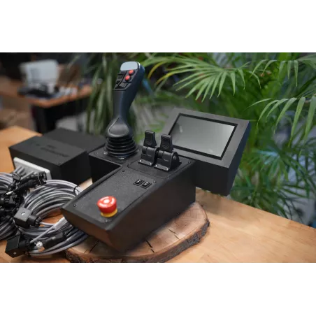 Fire Salamander Large control panel with joystick up to 12 functions for heavy machinery
