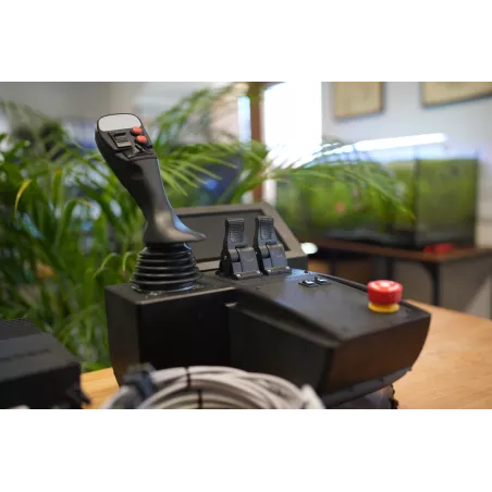 Fire Salamander Large control panel with joystick up to 12 functions for heavy machinery