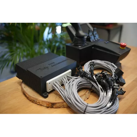 Fire Salamander Large control panel with joystick up to 12 functions for heavy machinery