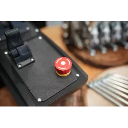 Fire Salamander Large control panel with joystick and hydraulic valve Walvoil DPX100 7 Sections