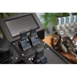 Fire Salamander Large control panel with joystick and hydraulic valve Walvoil DPX100 7 Sections