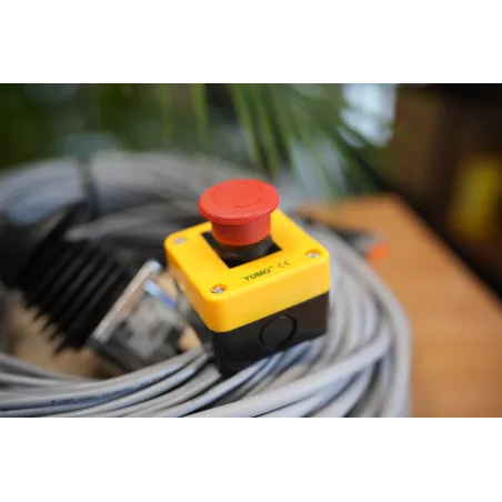 10 Functions Walvoil DPX100 with 1 Joystick AJW with MTH handle + ecu box with electronic for extension