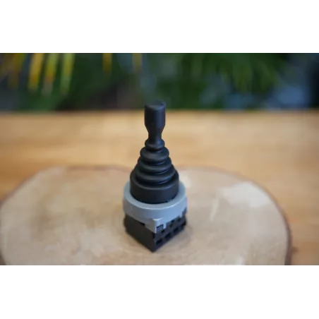 4-Position Joystick with Detent – For 12/24V Valves, Non-Return