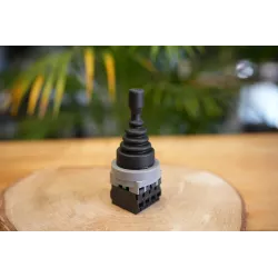 4-Position Joystick with Detent – For 12/24V Valves, Non-Return