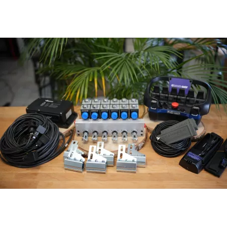 RC400 Radio Remote Controller 6 Function Retrofit Kit | 12V Servo Control for Levers