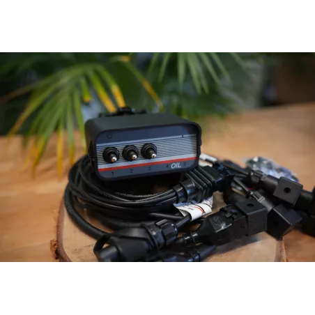 24V Control Panel for Monoblock Hydraulic Valve with 3 Switches
