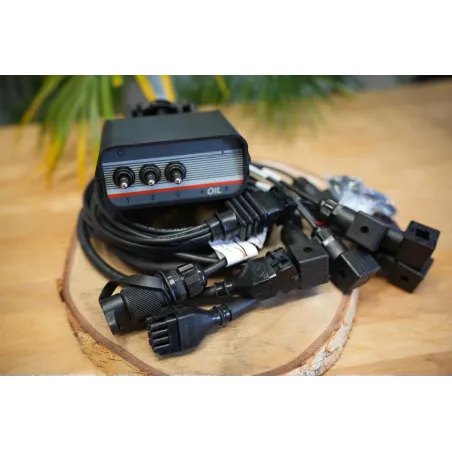 24V Control Panel for Monoblock Hydraulic Valve with 3 Switches