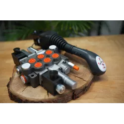 Hydraulic Valve Kit 3 Function 40l/min (11GMP) Monoblock 2p40 with one float function + Third Electric + Joystick