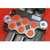 Control valve 3 section 40 l/min (11GPM)  with 3 swimming section and joystick