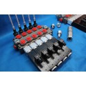 Wrecker tow truck 11 SECTIONS DIRECTIONAL CONTROL VALVE GALTECH Q95 120 l/min 31 GPM Electric solenoid 12V + levers