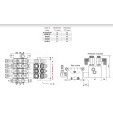 HCD Actuator kit to mount on Hydrocontrol valve 4 functions 12 V orb24 V