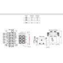 HCD Actuator kit to mount on Hydrocontrol valve 4 functions 12 V orb24 V