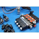 Monoblock hydraulic valve Vale 4-way electric 50 l / min + 2 joysticks + proportional
