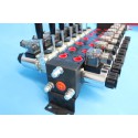 Directional control valve 5-spool hydraulic solenoid 40 l/min 11GPM 12 V