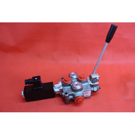 1 SECTIONAL DIRECTIONAL CONTROL VALVE GALTECH Q45 60 l/min 16 GPM Electric solenoid 12C + levers