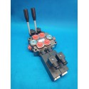 SECTIONAL DIRECTIONAL CONTROL VALVE GALTECH Q45 60 l/min 16 GPM Electric solenoid 12C + levers