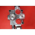 1 SECTION DIRECTIONAL CONTROL VALVE GALTECH Q95 120 l/min 31 GPM Electric solenoid 12V + levers