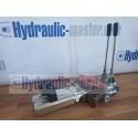 Hydraulic valve 2 sections HM line 90 l/min  24 gpm 12V double acting for cylinder spool