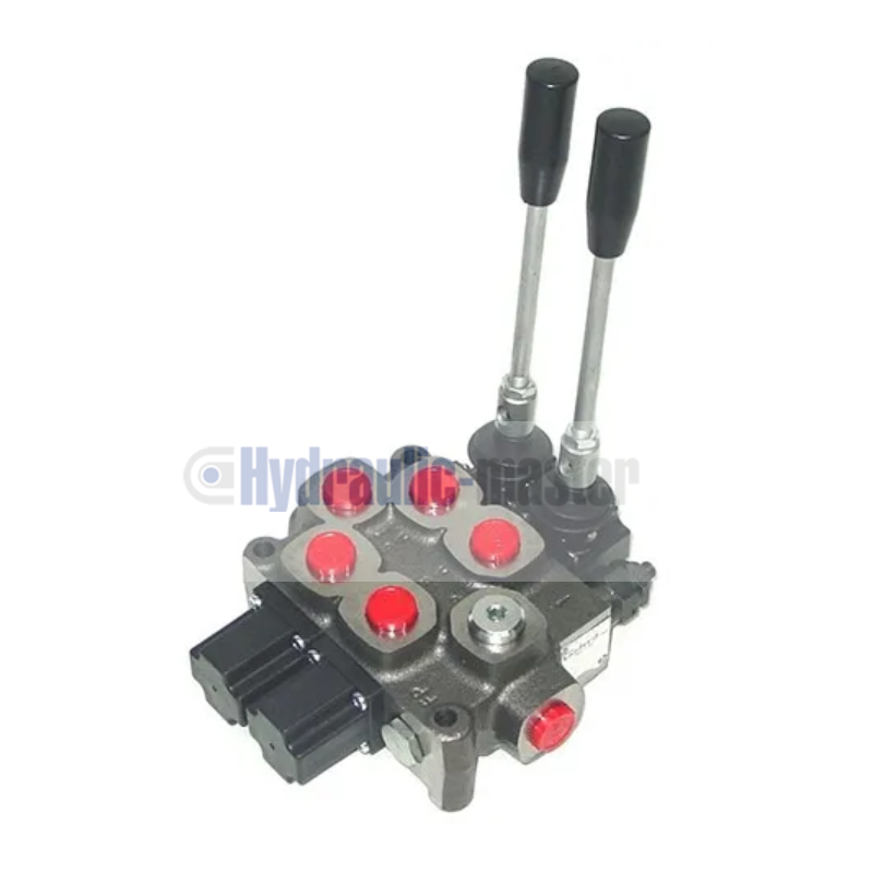 Galtech Q95 2 Sections Directional Control Valve 120 l/min 32 GPM with levers