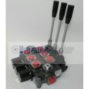 Galtech Q95 3 Sections Directional Control Valve 120 l/min 32 GPM with levers