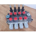 Galtech Q95 4 Sections Directional Control Valve 1200 l/min 32 GPM with levers